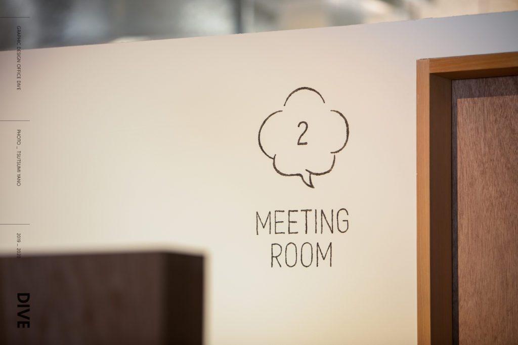 壁面サイン／MEETING ROOM 2